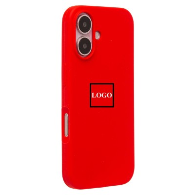 Чехол-накладка для Apple iPhone 16 (красный) ORG Soft Touch