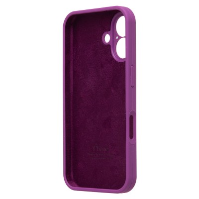 Чехол-накладка для Apple iPhone 16 (фиолетовый) ORG Soft Touch