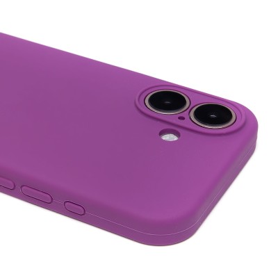 Чехол-накладка для Apple iPhone 16 (фиолетовый) ORG Soft Touch
