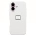 Чехол-накладка для Apple iPhone 16 (белый) ORG Soft Touch
