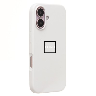 Чехол-накладка для Apple iPhone 16 (белый) ORG Soft Touch