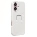 Чехол-накладка для Apple iPhone 16 (белый) ORG Soft Touch