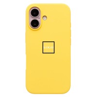 Чехол-накладка для Apple iPhone 16 (желтый) ORG Soft Touch