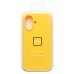 Чехол-накладка для Apple iPhone 16 (желтый) ORG Soft Touch