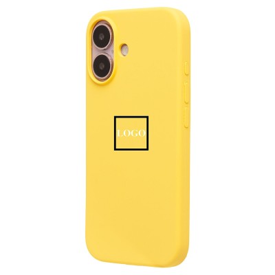 Чехол-накладка для Apple iPhone 16 (желтый) ORG Soft Touch