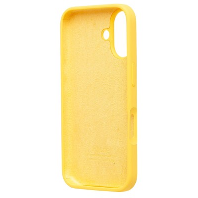 Чехол-накладка для Apple iPhone 16 (желтый) ORG Soft Touch