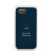 Чехол-накладка для Apple iPhone 16e (темно-синий) ORG Soft Touch