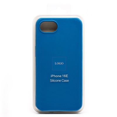 Чехол-накладка для Apple iPhone 16e (пастельный синий) ORG Soft Touch