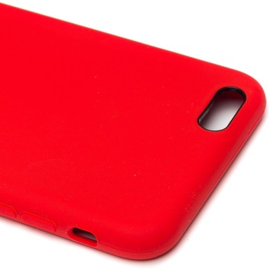 Чехол-накладка для Apple iPhone 6 Plus (красный) ORG Soft Touch
