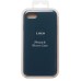 Чехол-накладка для Apple iPhone SE 2020 (темно-синий) ORG Soft Touch