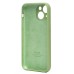 Чехол-накладка для Apple iPhone 13 mini (зеленый) ORG Soft Touch с закрытой камерой