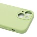 Чехол-накладка для Apple iPhone 13 mini (зеленый) ORG Soft Touch с закрытой камерой
