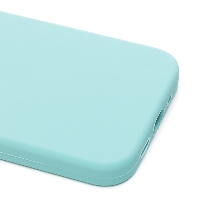 Чехол-накладка для Apple iPhone 13 mini (мятный) ORG Soft Touch с закрытой камерой