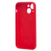 Чехол-накладка для Apple iPhone 13 mini (красный) ORG Soft Touch с закрытой камерой