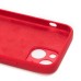 Чехол-накладка для Apple iPhone 13 mini (красный) ORG Soft Touch с закрытой камерой