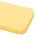 Чехол-накладка для Apple iPhone 13 mini (желтый) ORG Soft Touch с закрытой камерой