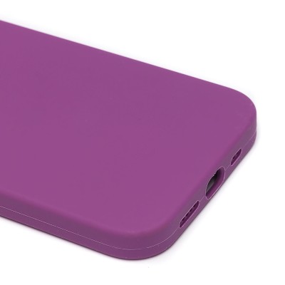 Чехол-накладка для Apple iPhone 13 Pro (фиолетовый) ORG Soft Touch с закрытой камерой