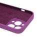 Чехол-накладка для Apple iPhone 13 Pro (фиолетовый) ORG Soft Touch с закрытой камерой