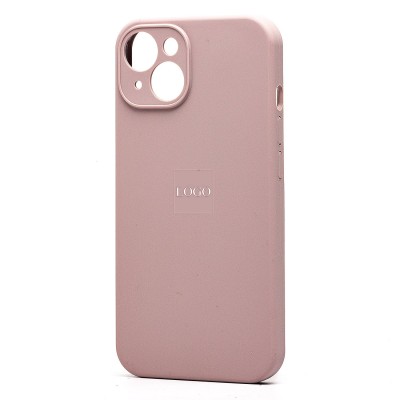 Чехол-накладка для Apple iPhone 14 (бежевый) ORG Soft Touch с закрытой камерой