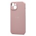 Чехол-накладка для Apple iPhone 14 (бежевый) ORG Soft Touch с закрытой камерой