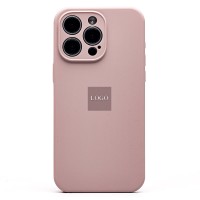 Чехол-накладка для Apple iPhone 15 Pro Max (бежевый) ORG Soft Touch с закрытой камерой