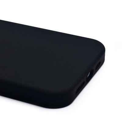 Чехол-накладка для Apple iPhone 15 Pro Max (черный) ORG Soft Touch с закрытой камерой
