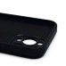 Чехол-накладка для Apple iPhone 15 Pro Max (черный) ORG Soft Touch с закрытой камерой