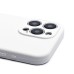 Чехол-накладка для Apple iPhone 15 Pro Max (белый) ORG Soft Touch с закрытой камерой