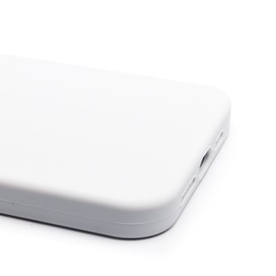 Чехол-накладка для Apple iPhone 15 Pro Max (белый) ORG Soft Touch с закрытой камерой