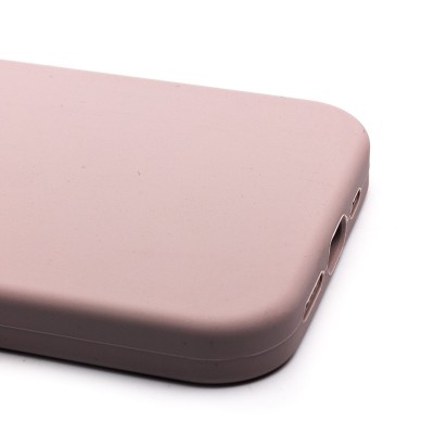 Чехол-накладка для Apple iPhone 15 Pro (бежевый) ORG Soft Touch с закрытой камерой