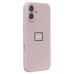 Чехол-накладка для Apple iPhone 16 Plus (бежевый) ORG Soft Touch с закрытой камерой