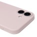 Чехол-накладка для Apple iPhone 16 Plus (бежевый) ORG Soft Touch с закрытой камерой