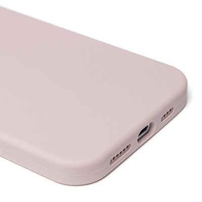 Чехол-накладка для Apple iPhone 16 Plus (бежевый) ORG Soft Touch с закрытой камерой