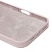 Чехол-накладка для Apple iPhone 16 Plus (бежевый) ORG Soft Touch с закрытой камерой