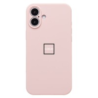 Чехол-накладка для Apple iPhone 16 Plus (песочный розовый) ORG Soft Touch с закрытой камерой