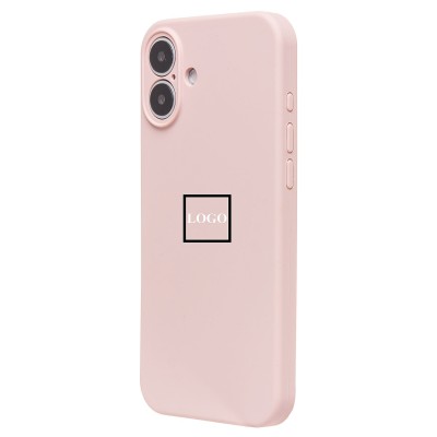 Чехол-накладка для Apple iPhone 16 Plus (песочный розовый) ORG Soft Touch с закрытой камерой