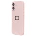 Чехол-накладка для Apple iPhone 16 Plus (песочный розовый) ORG Soft Touch с закрытой камерой