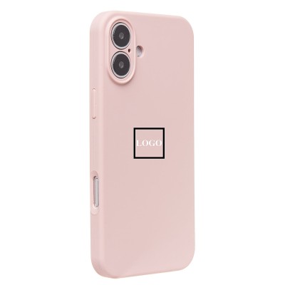 Чехол-накладка для Apple iPhone 16 Plus (песочный розовый) ORG Soft Touch с закрытой камерой