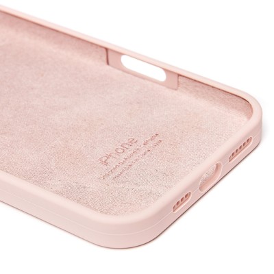 Чехол-накладка для Apple iPhone 16 Plus (песочный розовый) ORG Soft Touch с закрытой камерой