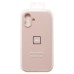 Чехол-накладка для Apple iPhone 16 Plus (песочный розовый) ORG Soft Touch с закрытой камерой