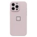 Чехол-накладка для Apple iPhone 16 Pro Max (бежевый) ORG Soft Touch с закрытой камерой