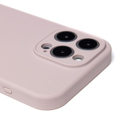 Чехол-накладка для Apple iPhone 16 Pro Max (бежевый) ORG Soft Touch с закрытой камерой