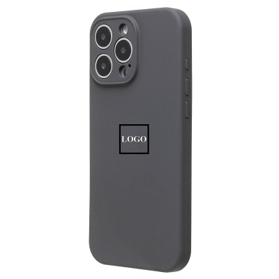 Чехол-накладка для Apple iPhone 16 Pro Max (песочный розовый) ORG Soft Touch с закрытой камерой