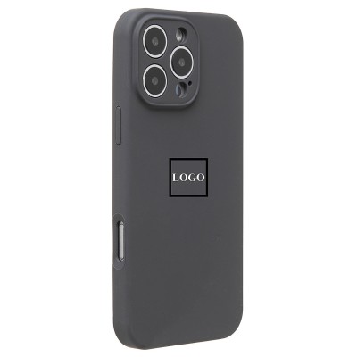 Чехол-накладка для Apple iPhone 16 Pro Max (песочный розовый) ORG Soft Touch с закрытой камерой