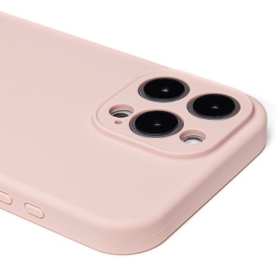 Чехол-накладка для Apple iPhone 16 Pro Max (песочный розовый) ORG Soft Touch с закрытой камерой