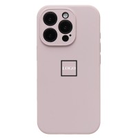 Чехол-накладка для Apple iPhone 16 Pro (бежевый) ORG Soft Touch с закрытой камерой