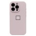 Чехол-накладка для Apple iPhone 16 Pro (бежевый) ORG Soft Touch с закрытой камерой