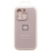 Чехол-накладка для Apple iPhone 16 Pro (бежевый) ORG Soft Touch с закрытой камерой