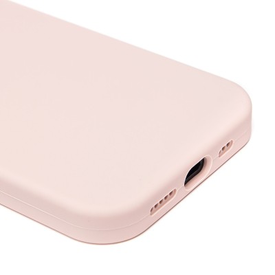 Чехол-накладка для Apple iPhone 16 Pro (песочный розовый) ORG Soft Touch с закрытой камерой