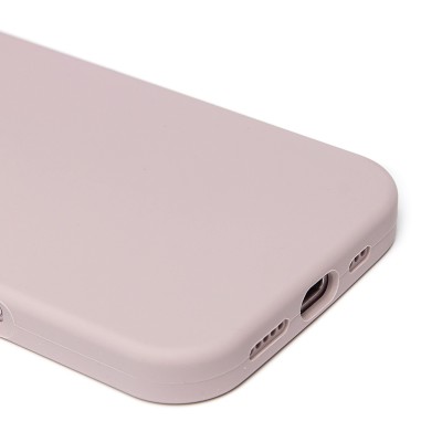 Чехол-накладка для Apple iPhone 16 (бежевый) ORG Soft Touch с закрытой камерой